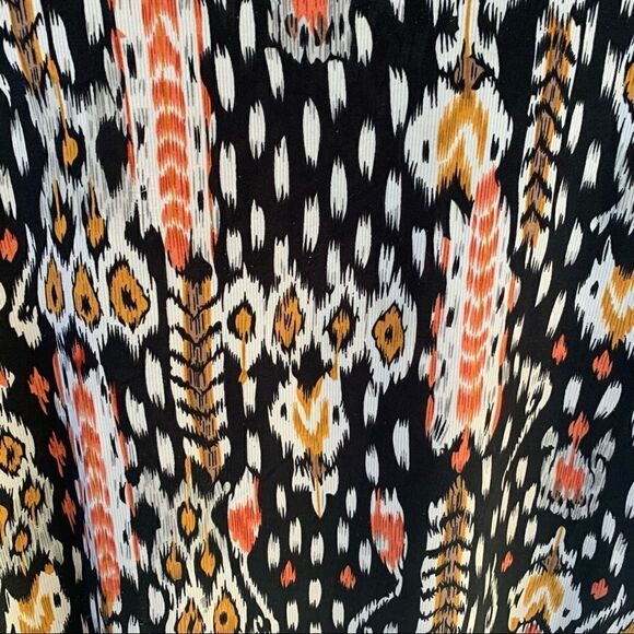 Pretty Young‎ Thing Black Pattern Ikat Dolman Sleeve Blouse - Picture 3 of 6